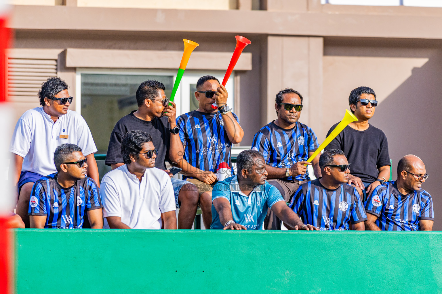 Waldorf Astoria vs Jumeirah Olhaheli in Resort Super League 2025 was held on Sunday, 26th October 2025 in Crossroads's Maldives, Photos: Areef Adam / images.mv