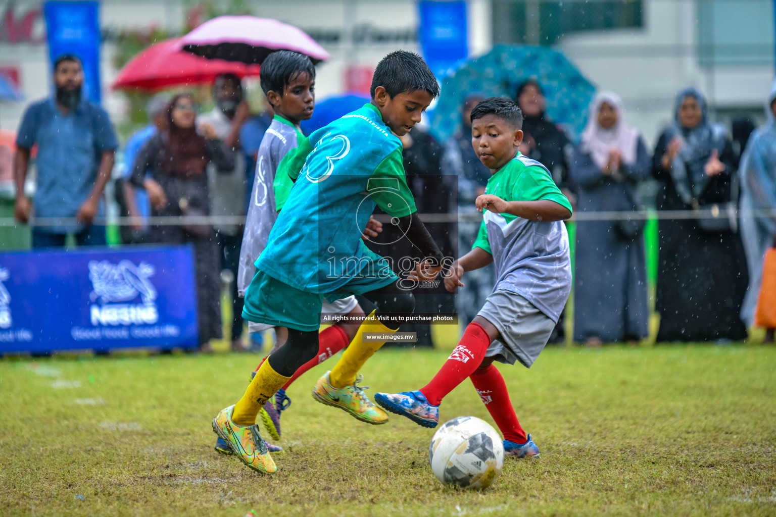 Day 4 of Milo Kids Football Fiesta 2022 was held in Male', Maldives on 22nd October 2022. Photos: Nausham Waheed/ images.mv