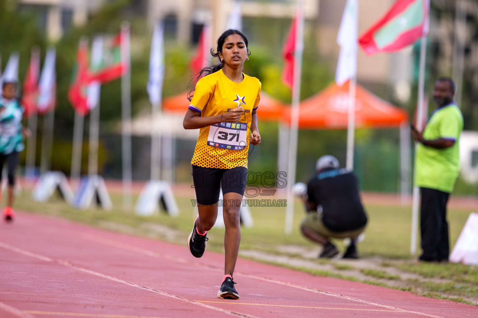 Day 2 of MWSC Interschool Athletics Championships 2024 held in Hulhumale Running Track, Hulhumale, Maldives on Sunday, 10th November 2024. Photos by: Ismail Thoriq / Images.mv