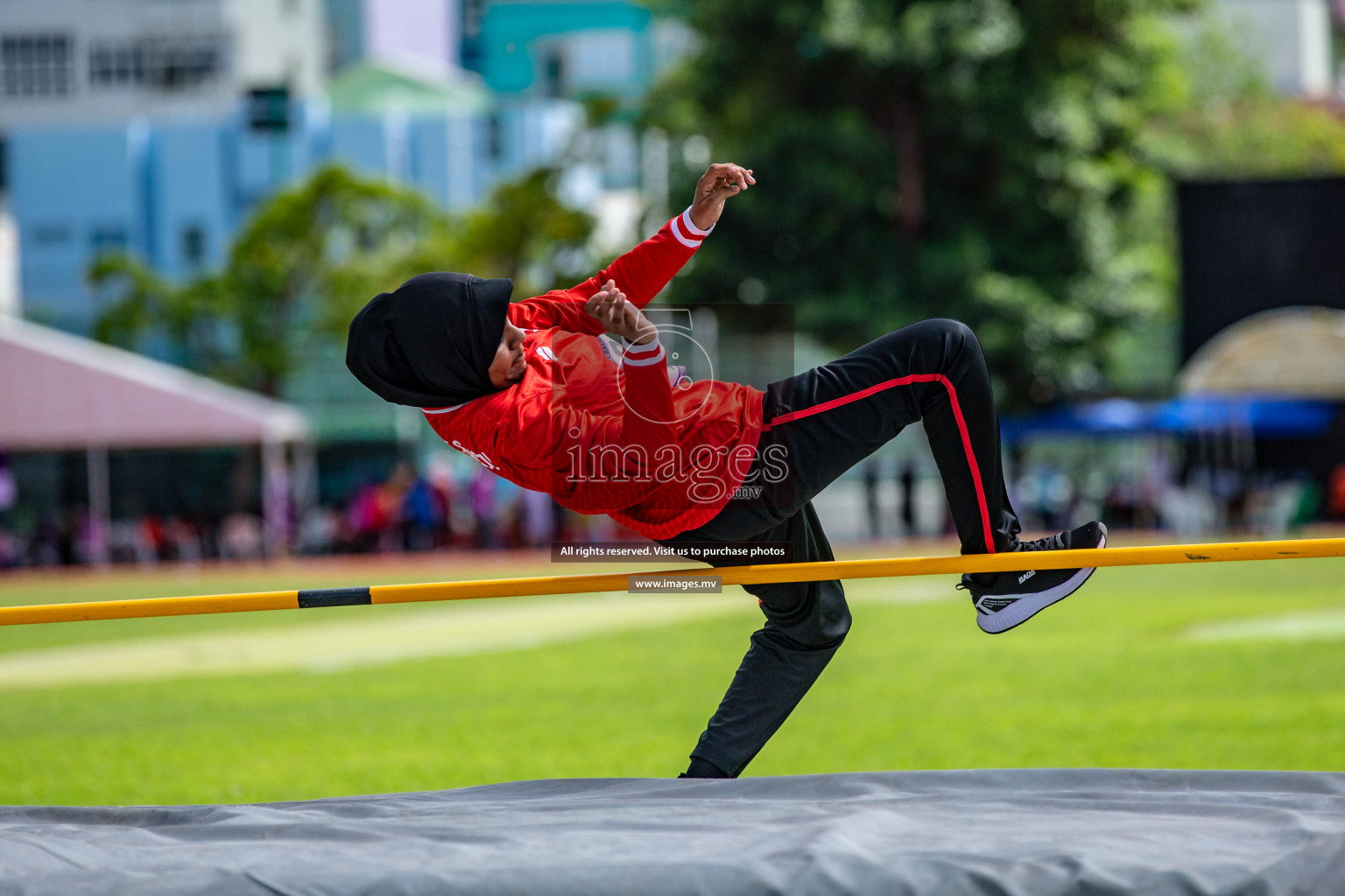 Day 2 of Inter-School Athletics Championship held in Male', Maldives on 24th May 2022. Photos by: Maanish / images.mv