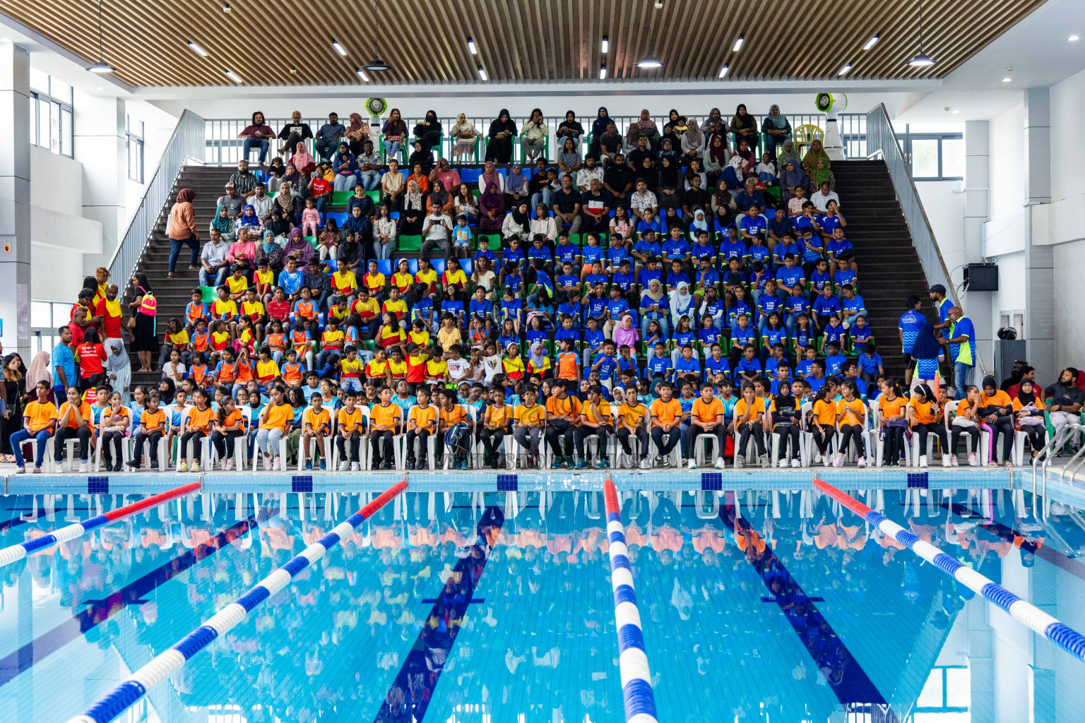 Closing Ceremony of 4th National Kids Swimming Festival 2023 on 9th December 2023, held in Hulhumale', Maldives Photos: Nausham Waheed / Images.mv