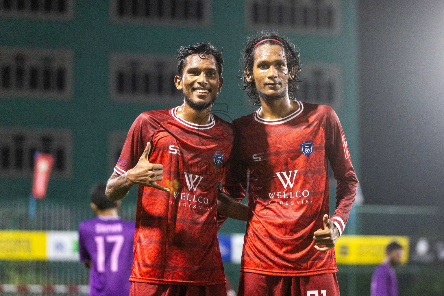 GA Dhevvadhoo vs GA Kanduhulhudhoo in Day 10 of Golden Futsal Challenge 2024 was held on Tuesday, 23rd January 2024, in Hulhumale', Maldives Photos: Nausham Waheed / images.mv