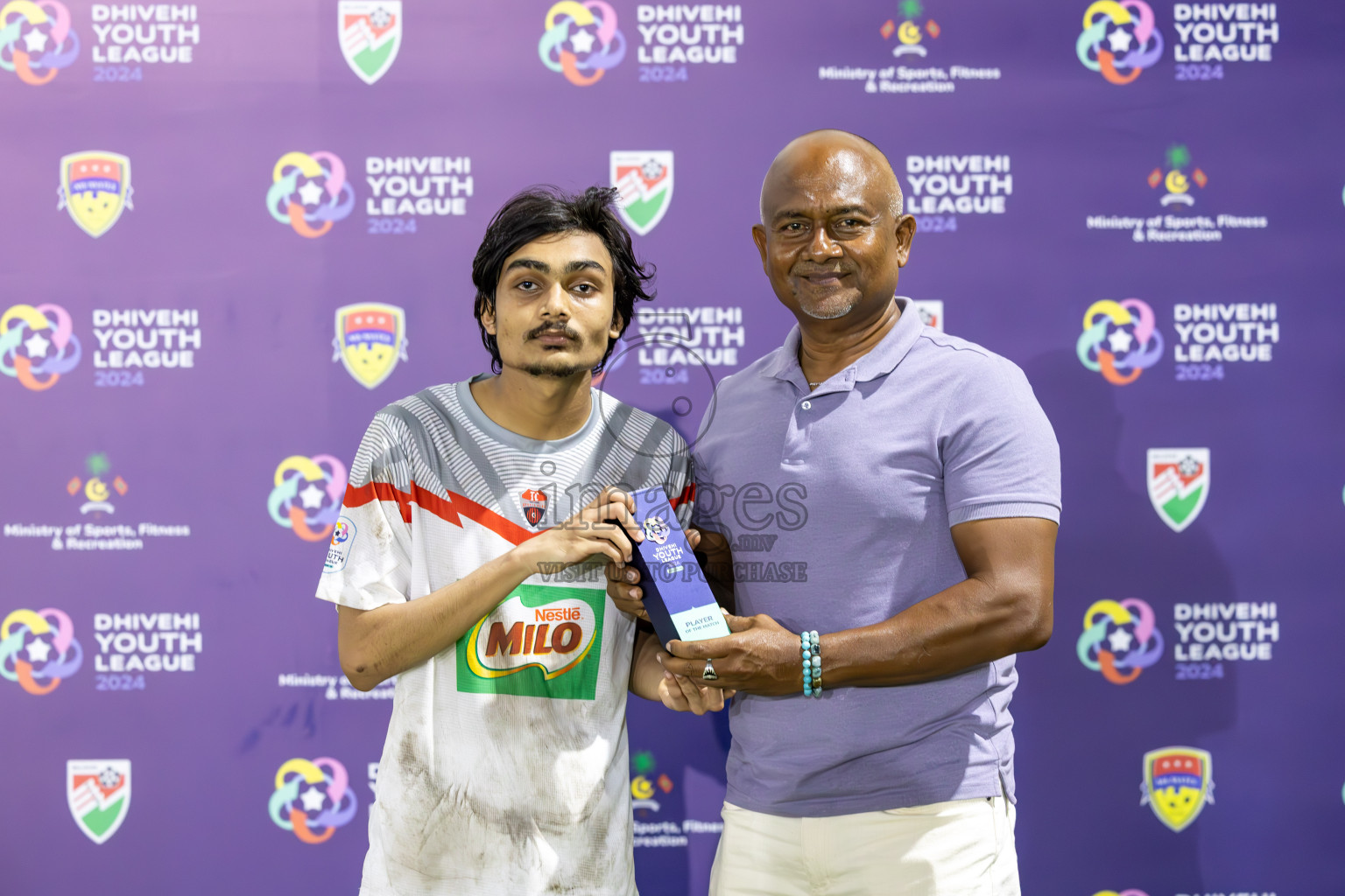 Day 10 of Dhivehi Youth League 2024 was held at Henveiru Stadium, Male', Maldives on Sunday, 15th December 2024.
Photos: Ismail Thoriq / Images.mv