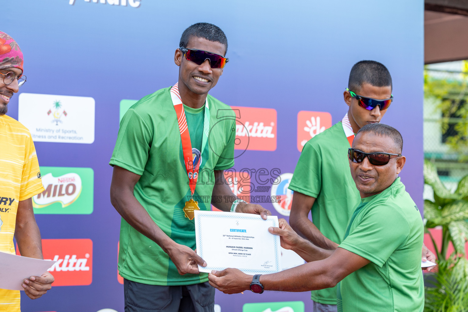 Day 2 of 33rd National Athletics Championship was held in Ekuveni Track at Male', Maldives on Friday, 6th September 2024.
Photos: Ismail Thoriq / images.mv