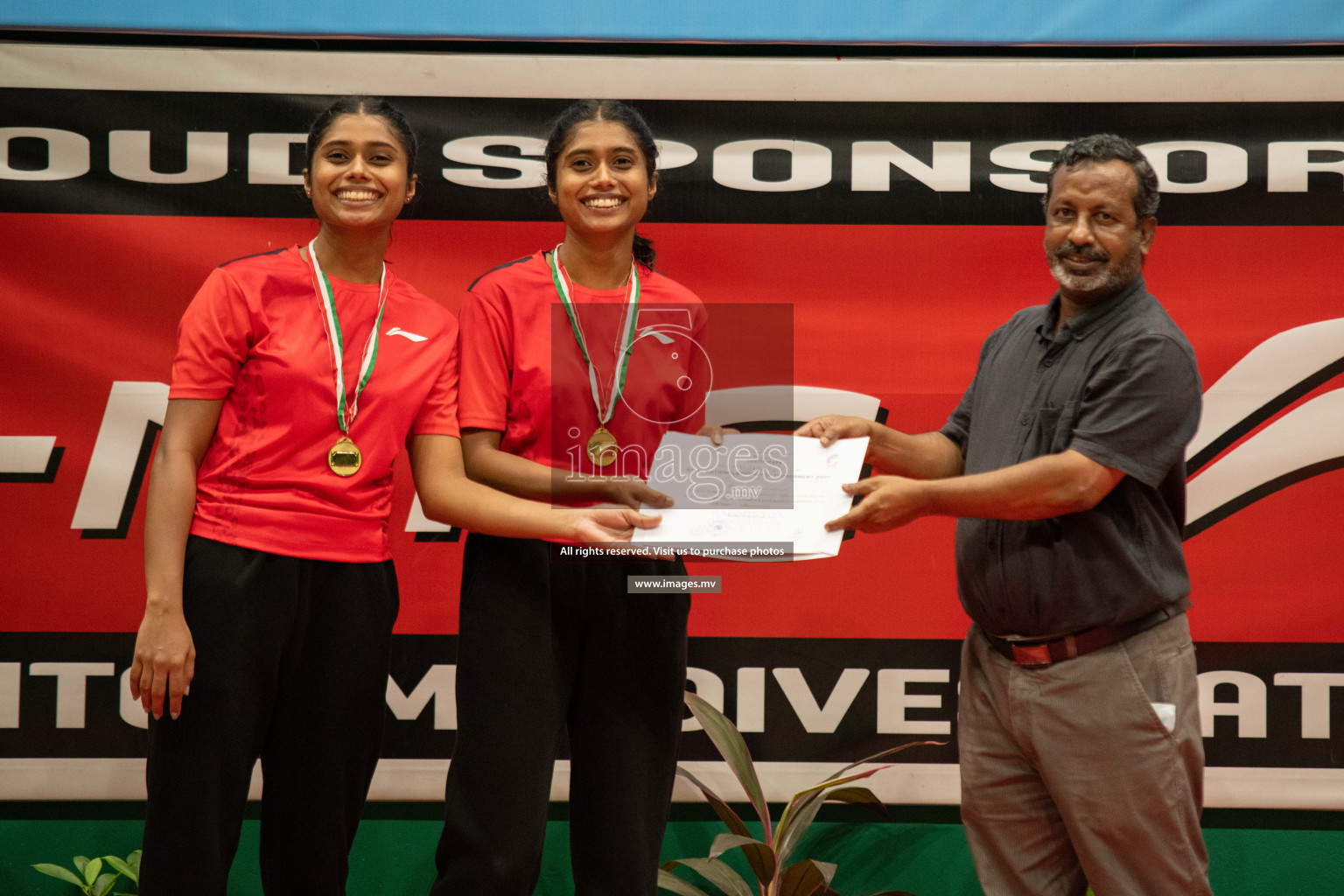 47th National Badminton Tournament 2021 held from 10 to 14 November 2021 in Male' Sports Complex, Maldives