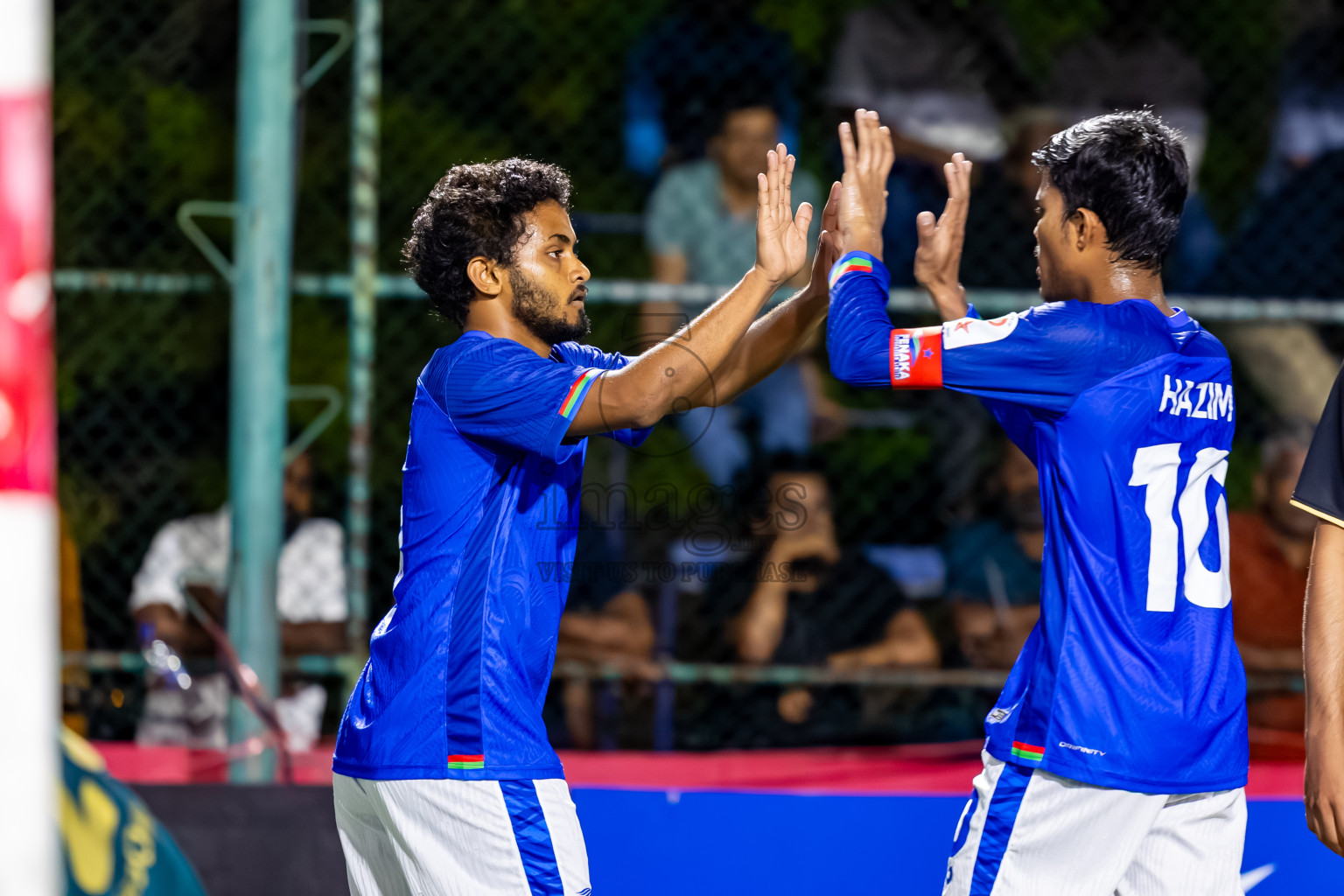 Prison Club vs Fenaka in Day 2 of Club Maldives Cup 2025 was held in Rehendi Futsal Ground, Hulhumale', Maldives on Monday, 29th September 2025. Photos: Nausham Waheed / images.mv