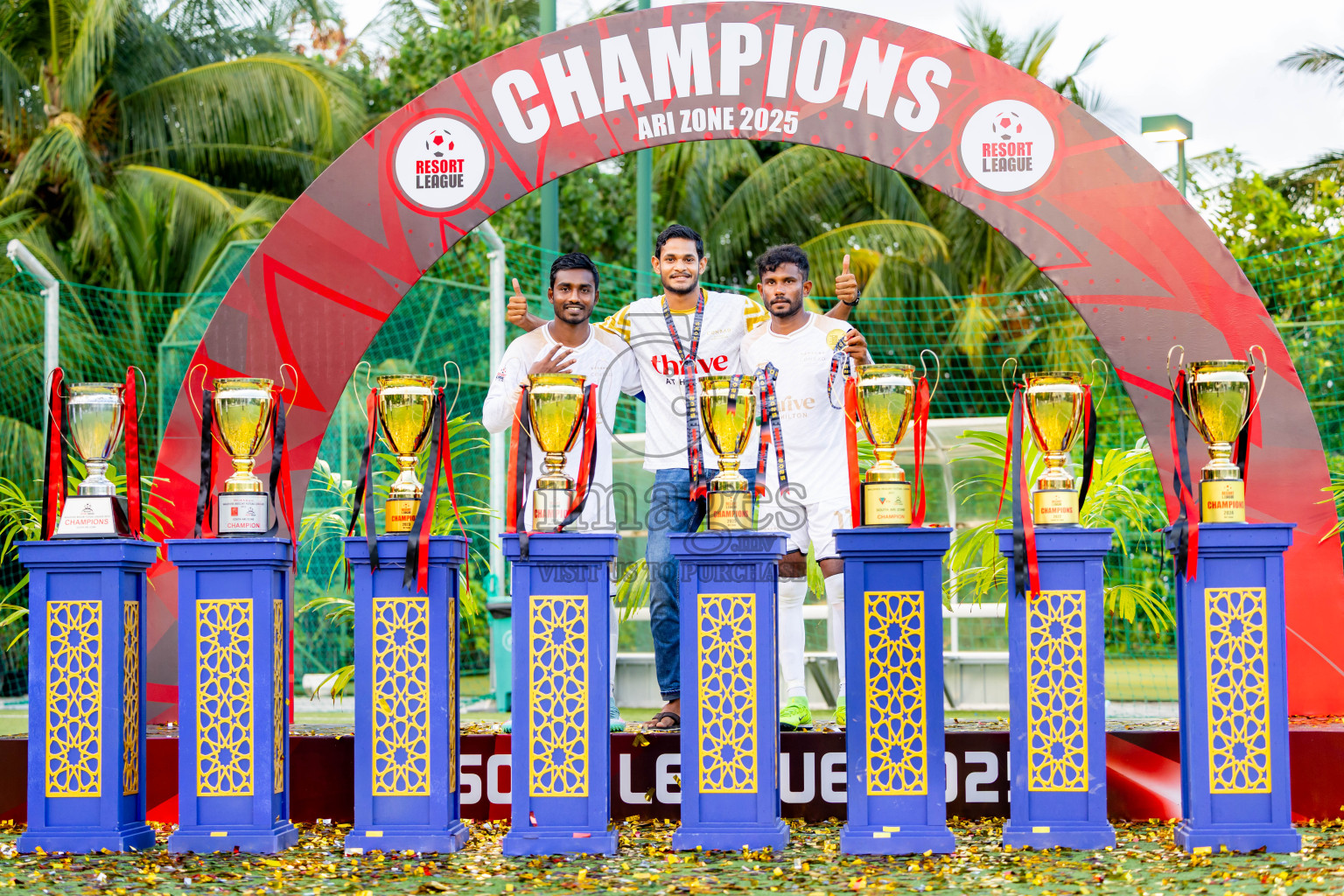 Barcelo vs Conrad in the Final of Resort League 2025 (Ari Zone) was held on Sunday, 28th June 2025 in Conrad Maldives Rangali Island, Alif Dhaalu Atoll, Maldives. Photos: Nausham Waheed / images.mv
