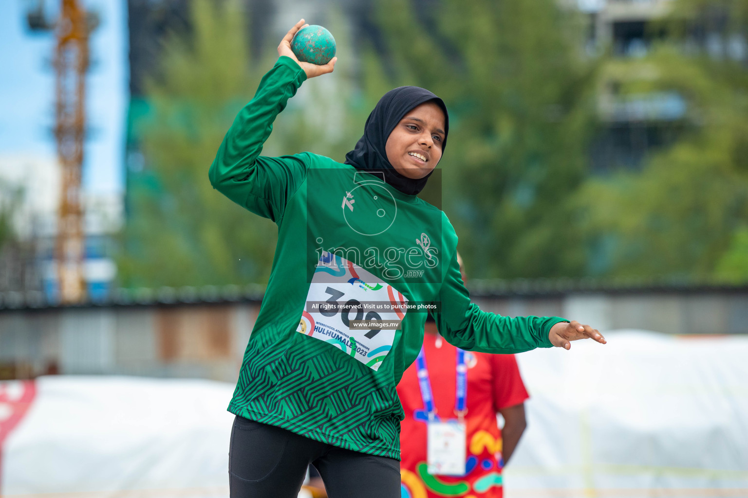 Day two of Inter School Athletics Championship 2023 was held at Hulhumale' Running Track at Hulhumale', Maldives on Sunday, 15th May 2023. Photos: Nausham Waheed / images.mv