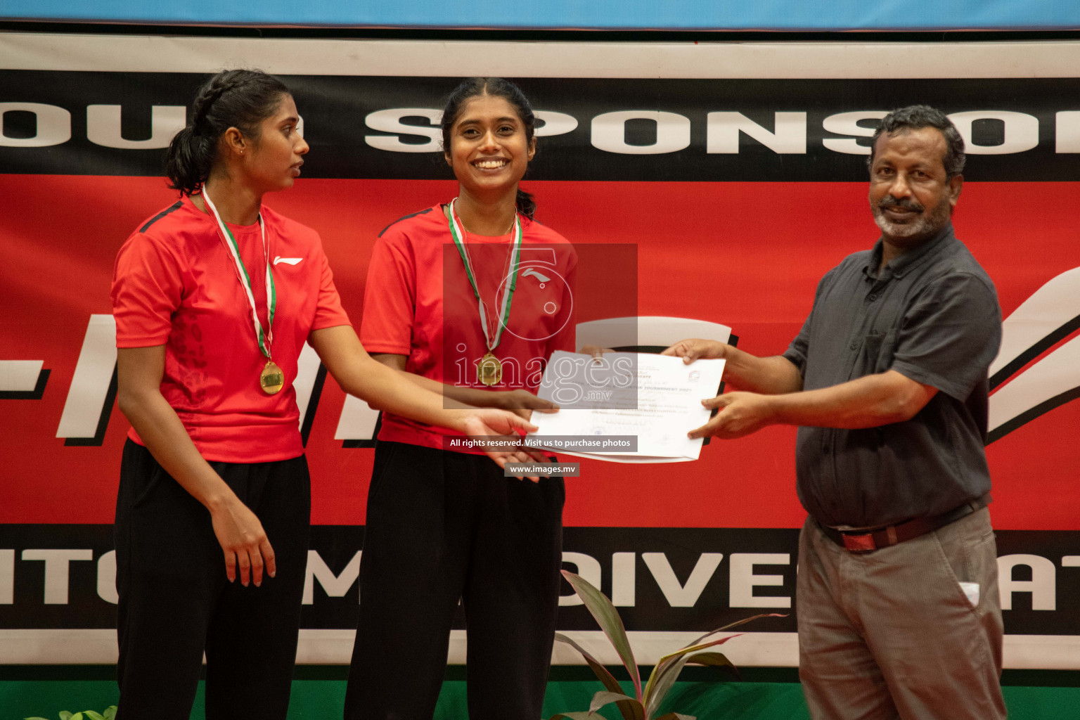 47th National Badminton Tournament 2021 held from 10 to 14 November 2021 in Male' Sports Complex, Maldives