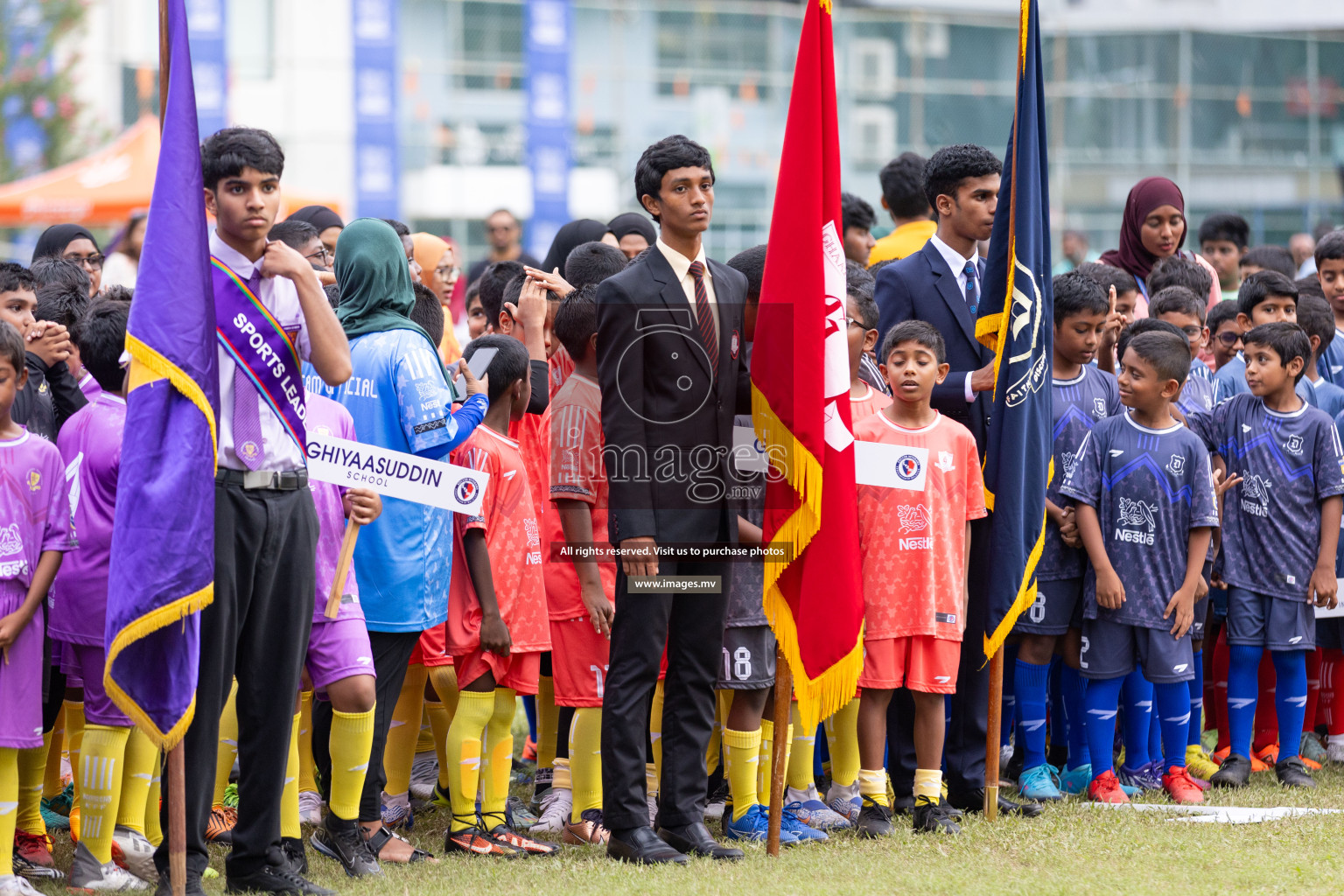 Day 1 of Nestle kids football fiesta, held in Henveyru Football Stadium, Male', Maldives on Wednesday, 11th October 2023 Photos: Nausham Waheed Images.mv