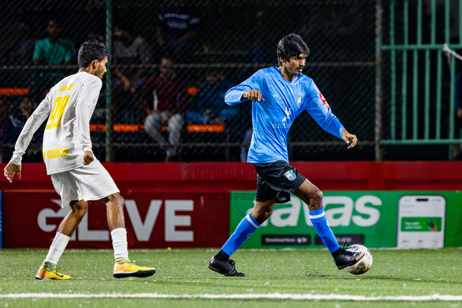 HDh Hanimaadhoo vs HDh Finey in Day 17 of Golden Futsal Challenge 2025 was held on Tuesday, 21st January 2025, in Hulhumale', Maldives. Photos: Nausham Waheed / images.mv