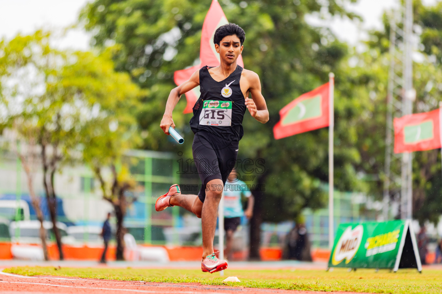 Day 6 of Inter-school Athletics Championship 2025 held in Ekuveni Synthetic Track, Male', Maldives on Sunday, 12th October 2025. Photos by: Areef Adam / Images.mv