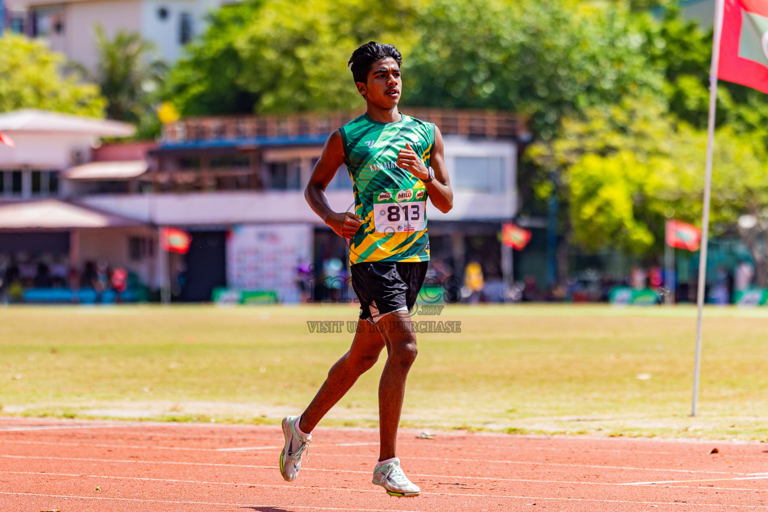 Day 2 of Inter-school Athletics Championship 2025 held in Ekuveni Synthetic Track, Male', Maldives on Tuesday, 07th October 2025. Photos by: Areef Adam / Images.mv