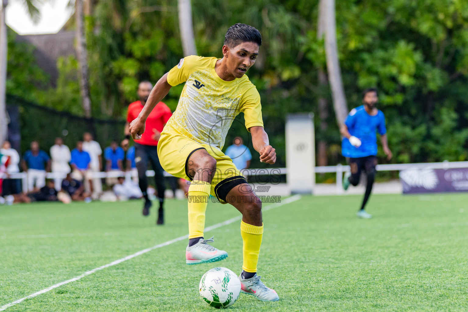 Jumeirah Olhahali vs Taj Maldives in Resort League 2025 (North Male Zone) day 5 was held on Sunday, 7th September 2025 in One And Only Reethi Rah Maldives Resort, Photos: Areef Adam / images.mv