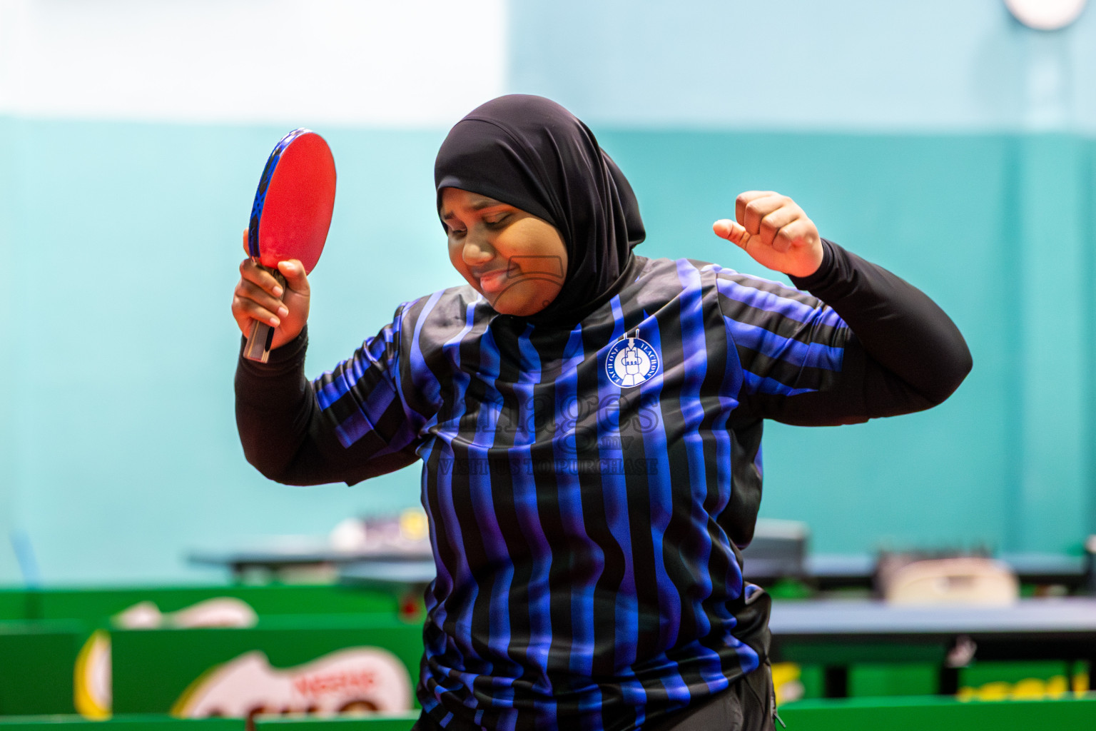 Day 11 of Raajje Junior Table Tennis Championship 2026 was held on Monday, 27th April 2026 in Male' TT Hall, Male', Maldives. Photos: Ibrahim Niumathulla/ images.mv
