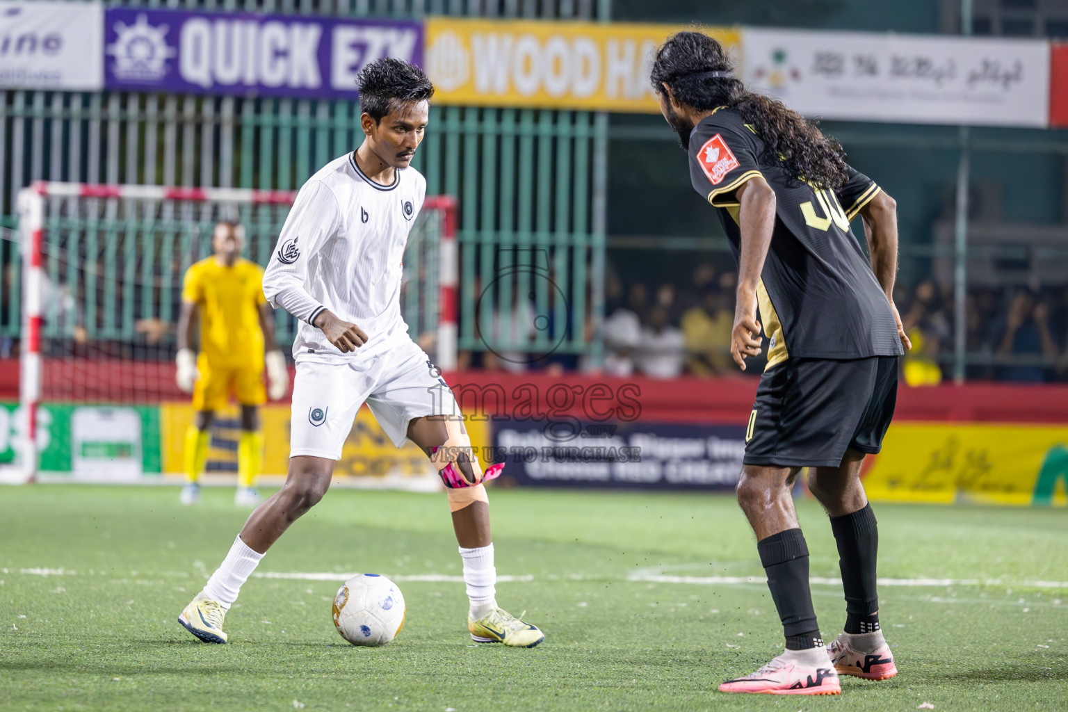 R Dhuvaafaru vs R Inguraidhoo in Raa Atoll Final in Day 24 of Golden Futsal Challenge 2025 was held on Tuesday , 28th January 2025, in Hulhumale', Maldives. Photos: Ismail Thoriq / images.mv