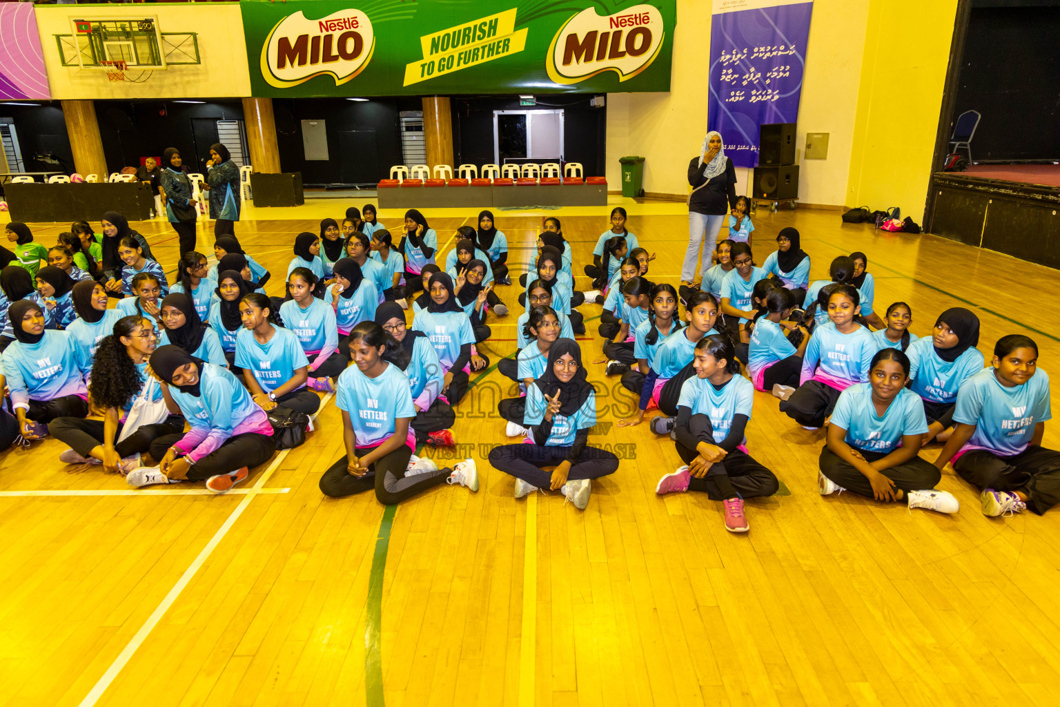 Closing ceremony of 3rd Netball Junior Championship, held at Social Center on Saturday, 25th January 2025 . Photos: Nausham Waheed / images.mv
