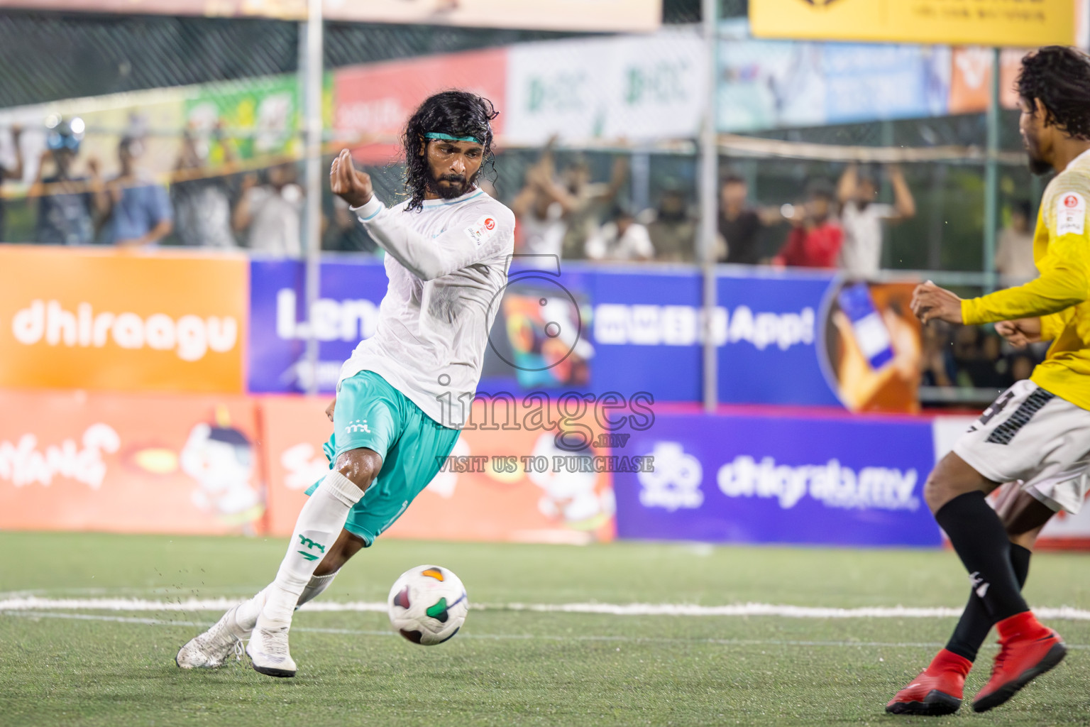 RRC vs MPL in Semi Finals of Club Maldives Cup 2024 held in Rehendi Futsal Ground, Hulhumale', Maldives on Monday, 14th October 2024. Photos: Ismail Thoriq / images.mv