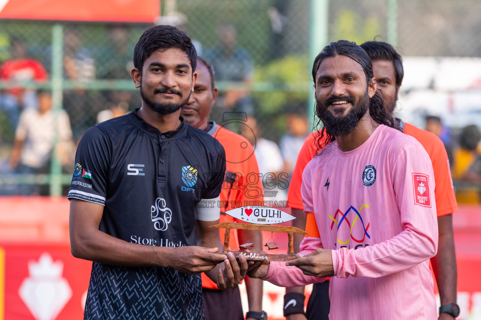 K Dhiffushi vs K Gulhi in Day 19 of Golden Futsal Challenge 2024 was held on Friday, 2nd February 2024, in Hulhumale', Maldives
Photos: Ismail Thoriq / images.mv