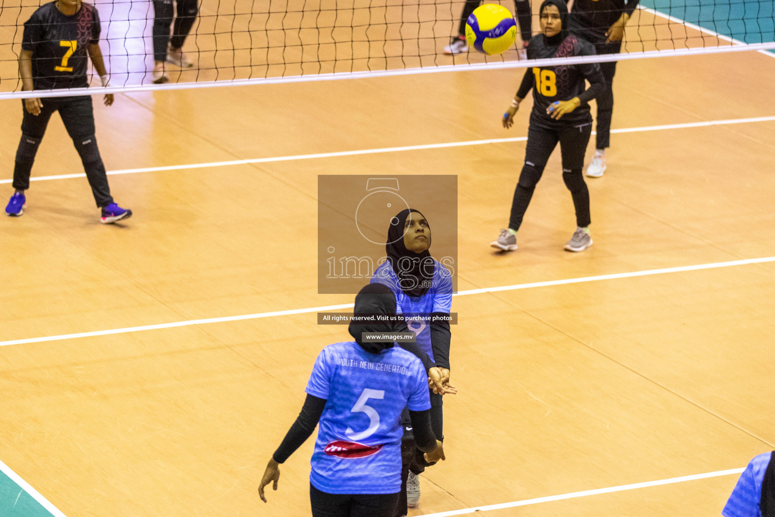 Volleyball Association Cup 2022-Women's Division-Match Day 2 was held in Male', Maldives on Wednesday, 25th May 2022 Photos By: Ismail Thoriq / images.mv