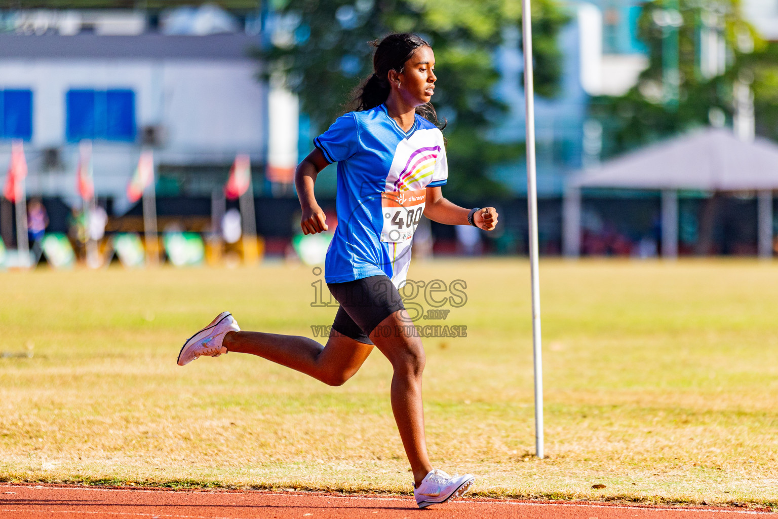 Day 3 of Inter-school Athletics Championship 2025 held in Ekuveni Synthetic Track, Male', Maldives on Wednesday, 08th October 2025. Photos by: Areef Adam / Images.mv