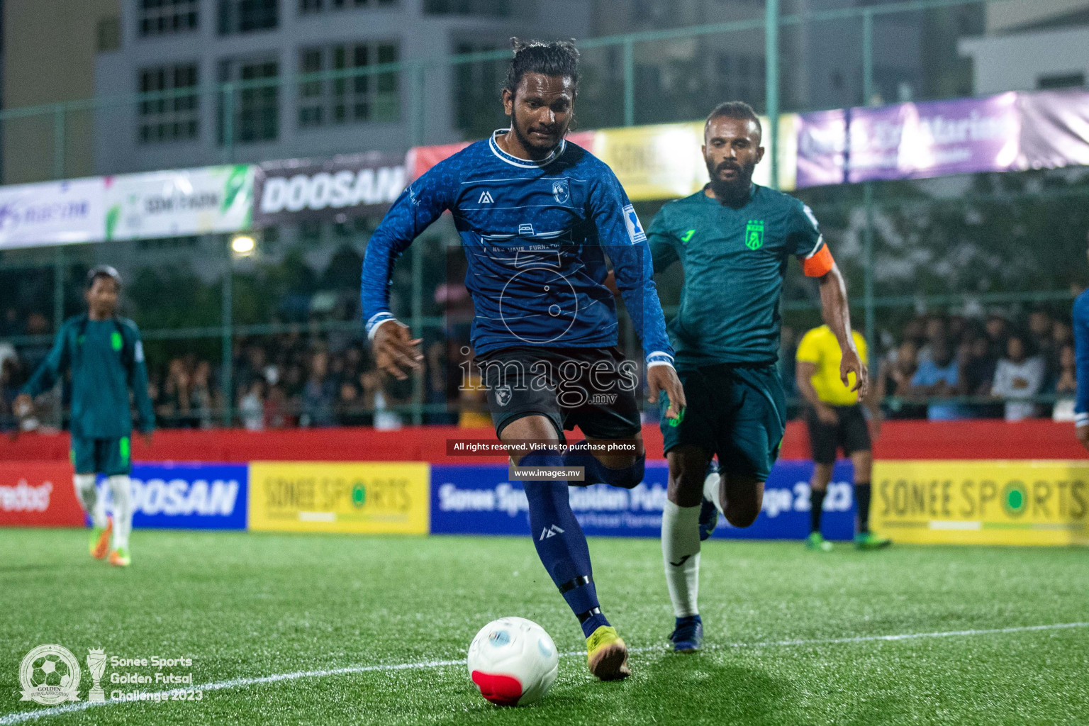 Opening of Sonee Sports Golden Futsal Challenge 2023 held on 4th Feb 2023 in Hulhumale, Male', Maldives. Photos by Nausham Waheed