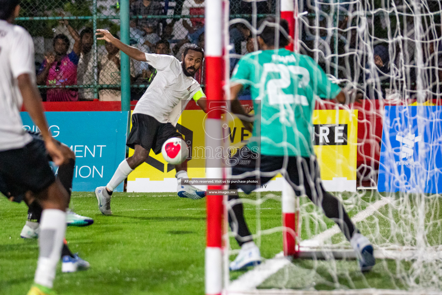 United BML vs Club Airports in Club Maldives Cup 2022 was held in Hulhumale', Maldives on Saturday, 15th October 2022. Photos: Hassan Simah/ images.mv