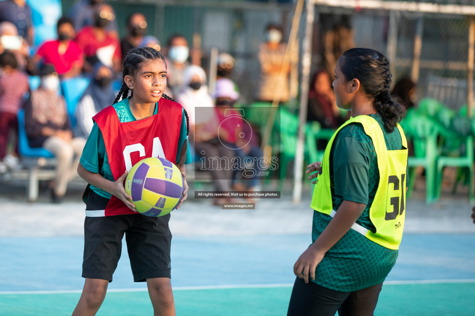 Day 7 of Junior Netball Championship 2022 on 11th March 2022 held in Male', Maldives. Photos by Nausham Waheed & Hassan Simah