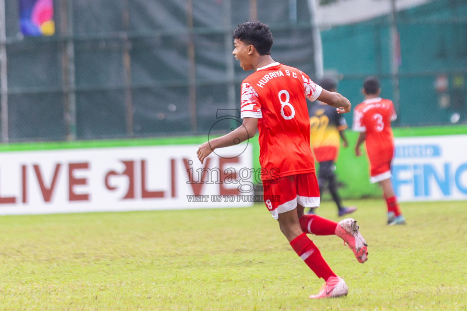 Eagles vs Hurriya in day 6 of Dhivehi Youth League 2024 held at Henveiru Stadium on Saturday 30th November 2024. Photos: Shuu Abdul Sattar/ Images.mv