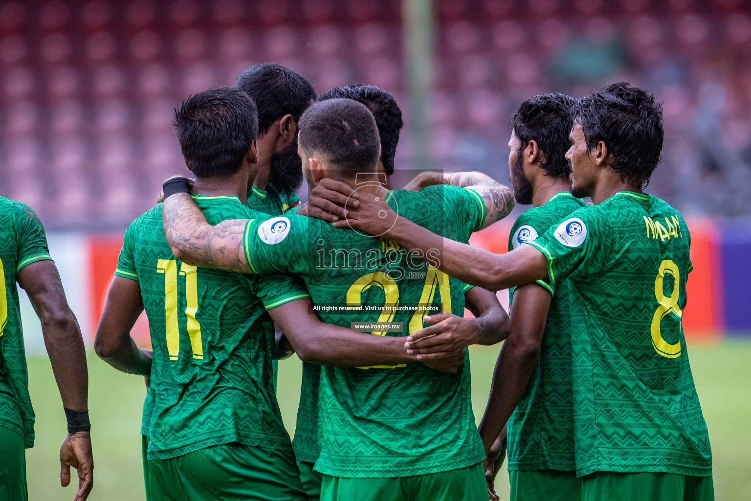 Maziya vs Da Grande in the Dhivehi Premier League 2022 on 22nd July 2022, held in National Football Stadium, Male', Maldives Photos: Nausham waheed / Images.mv