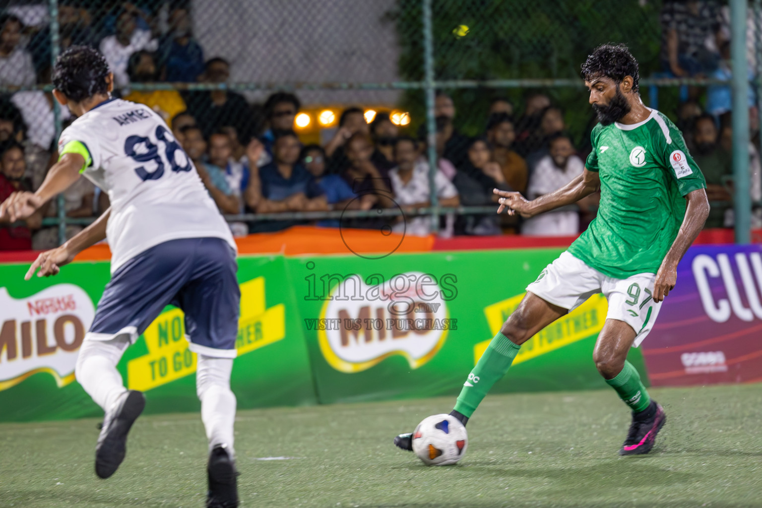 HDC vs MACL in Round of 16 of Club Maldives Cup 2024 held in Rehendi Futsal Ground, Hulhumale', Maldives on Monday, 7th October 2024. Photos: Ismail Thoriq / images.mv