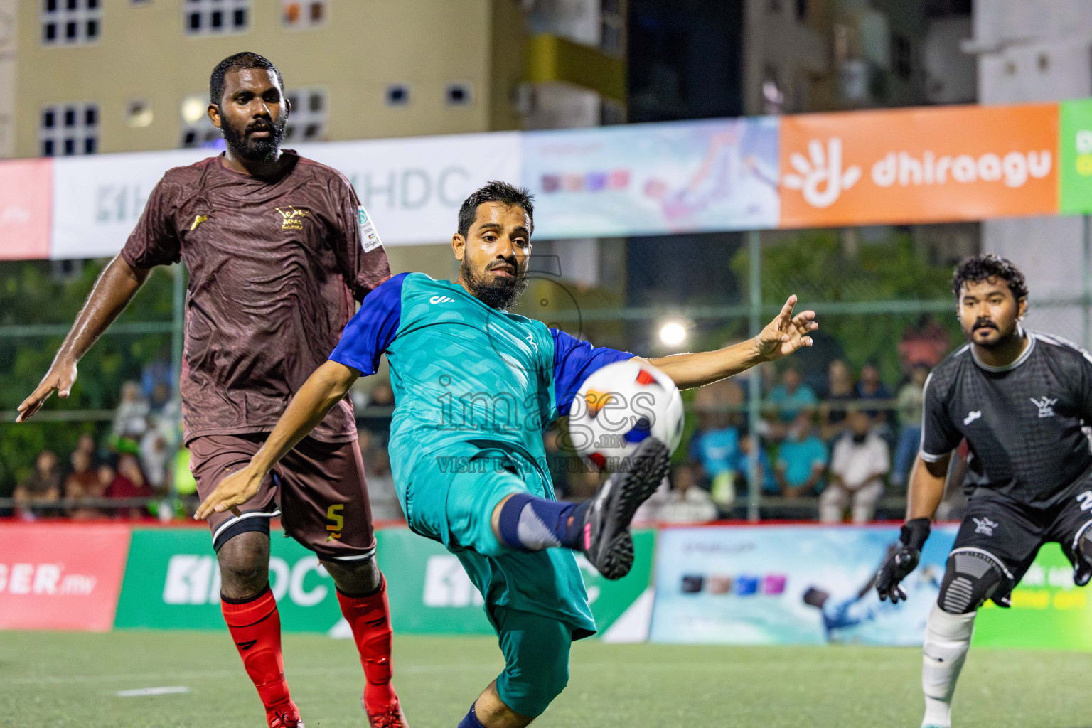 MMA SC vs POSC in the Quarter Finals of Club Maldives Classic 2024 held in Rehendi Futsal Ground, Hulhumale', Maldives on Tuesday, 17th September 2024. 
Photos: Shuu Abdul Sattar / images.mv