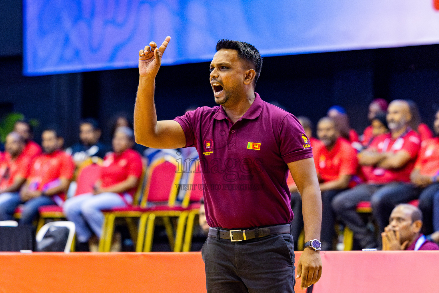 Maldives vs SriLanka in Day 2 of Under 16 Woman's Asian Cup SABA Qualifiers 2025 was held in Social Center, Male', Maldives on Friday, 13th June 2025. Photos: Nausham Waheed / images.mv