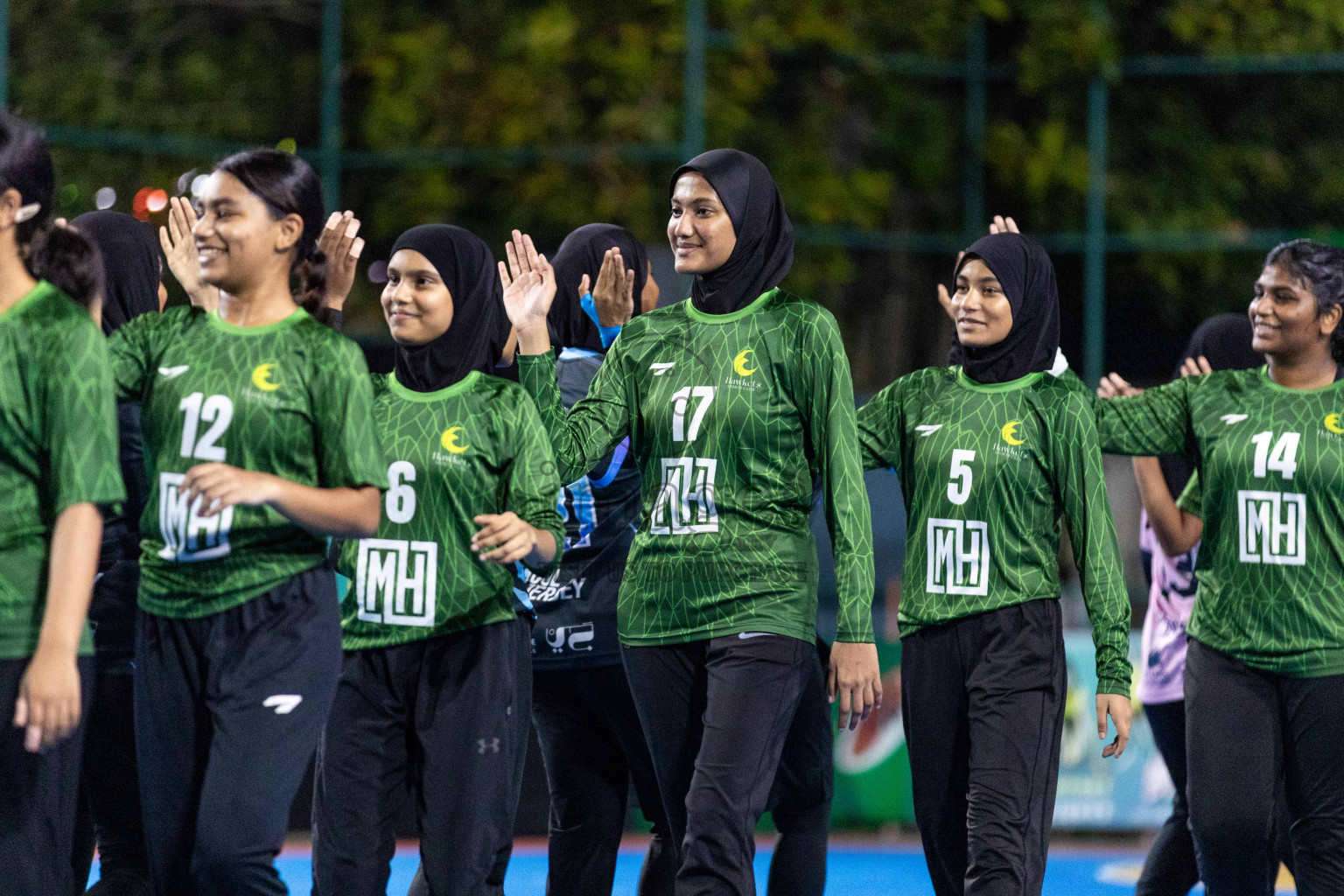 Day 20 of 10th National Handball Tournament 2023, held in Handball ground, Male', Maldives on Wednesday, 20th December 2023 Photos: Nausham Waheed/ Images.mv