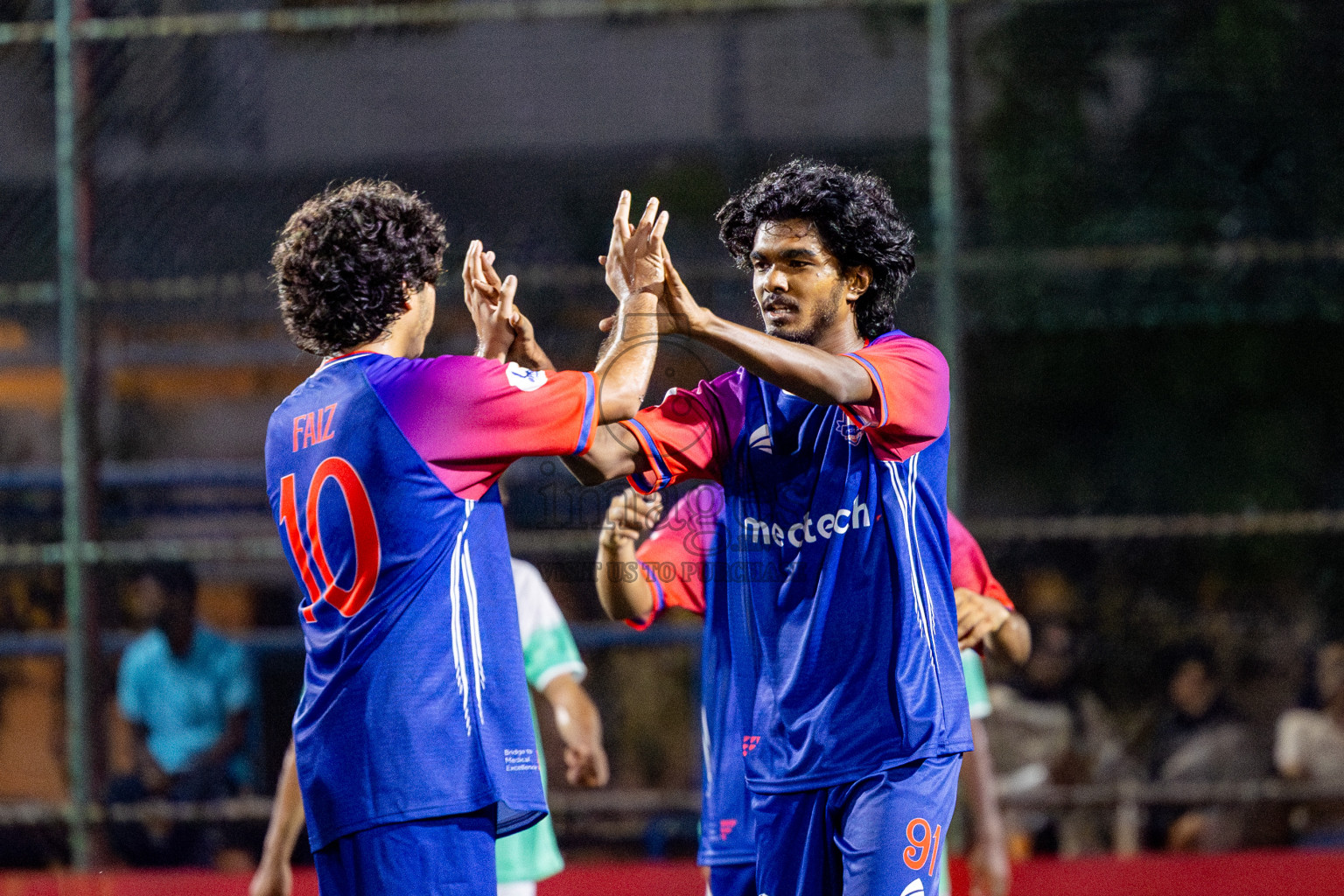 Medtech vs BML in Day 4 of Office League 2025 was held on Friday, 19th April 2025 in Hulhumale', Maldives. Photos: Nausham Waheed / images.mv