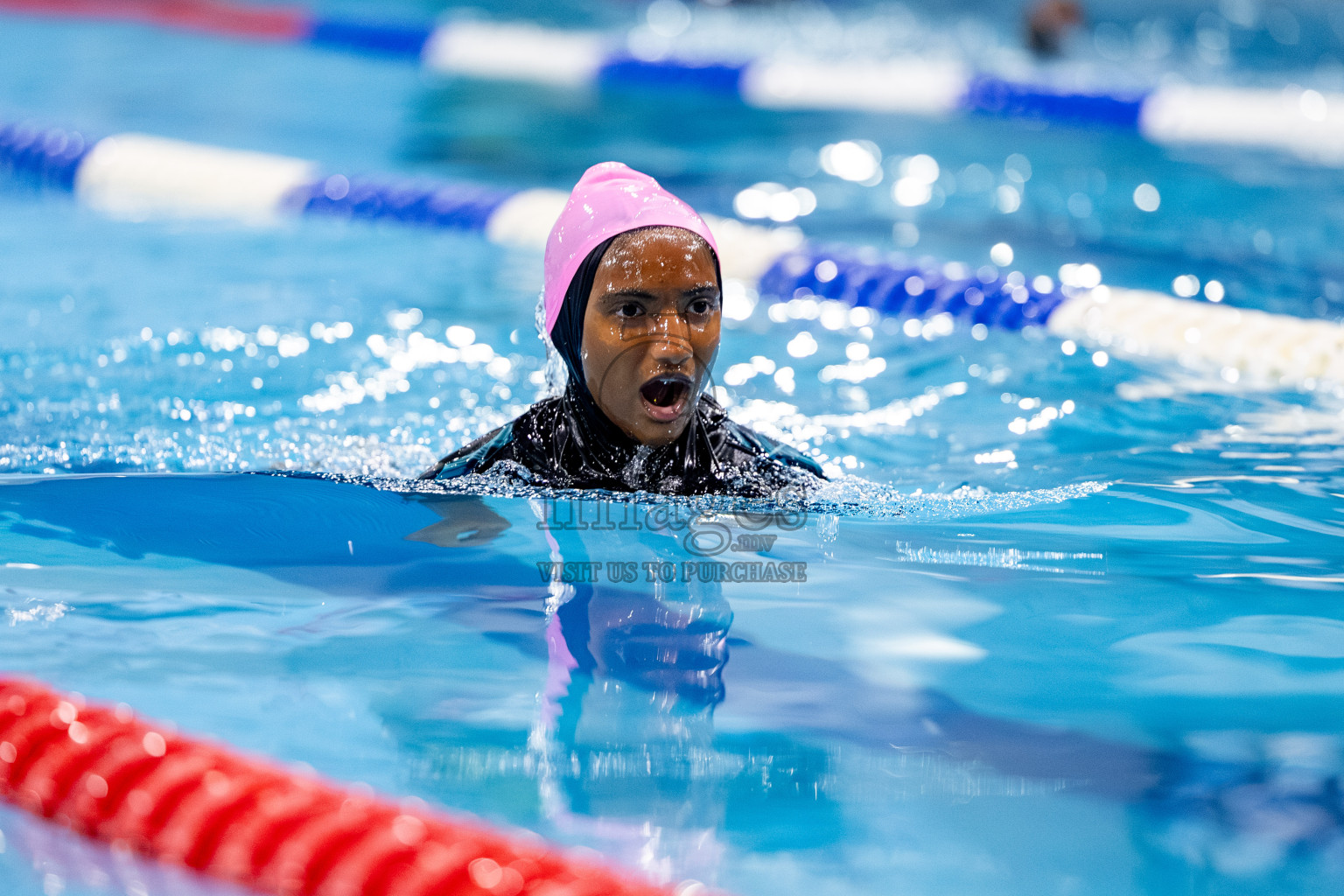 Day 5 of BML 21st Interschool Swimming Competition 2025 was held in Hulhumale' Swimming Pool, Hulhumale', Maldives on Wednesday, 15th October 2025. 
Photos: Hassan Simah / images.mv