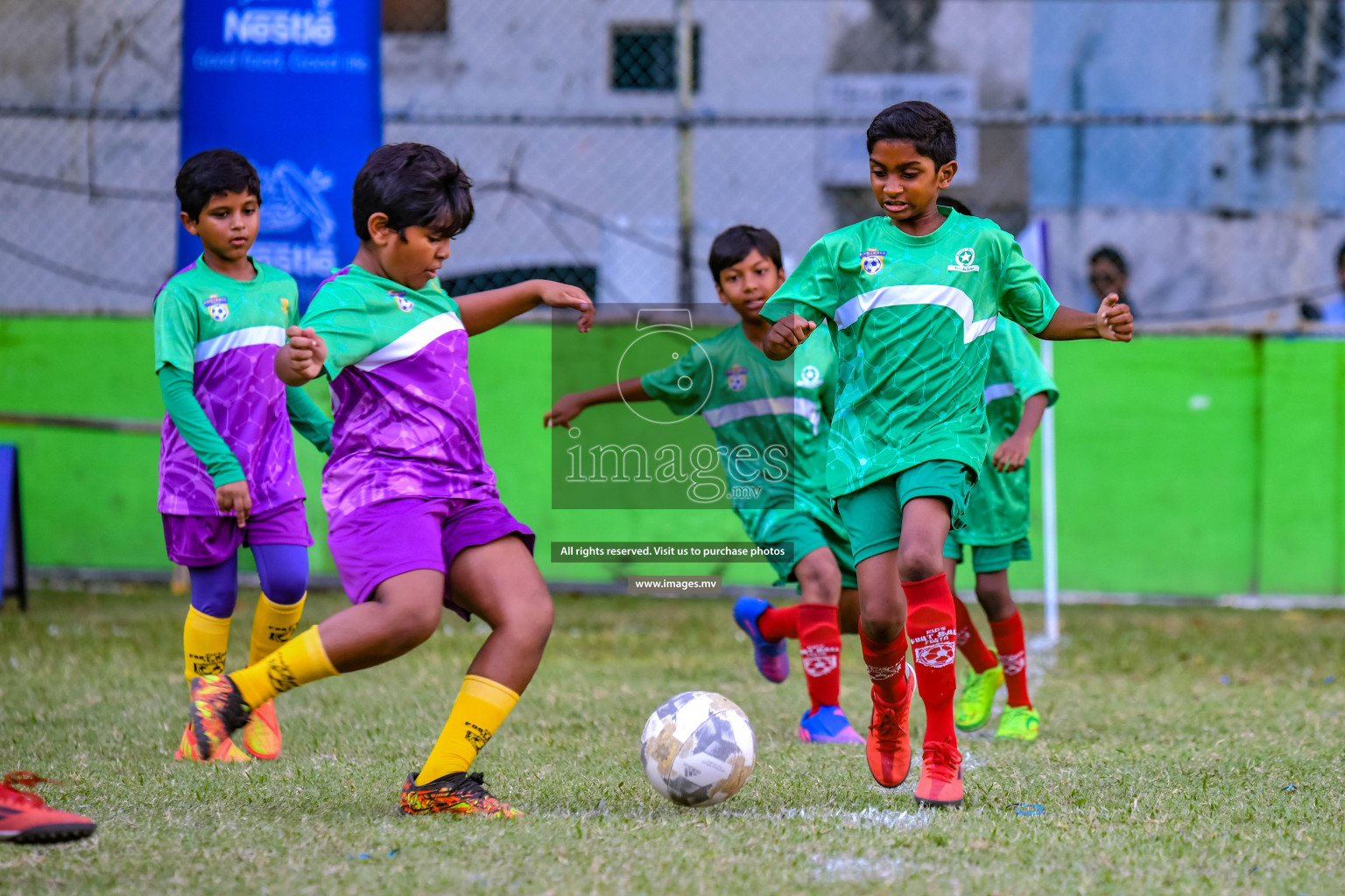 Day 2 of Milo Kids Football Fiesta 2022 was held in Male', Maldives on 20th October 2022. Photos: Nausham Waheed/ images.mv