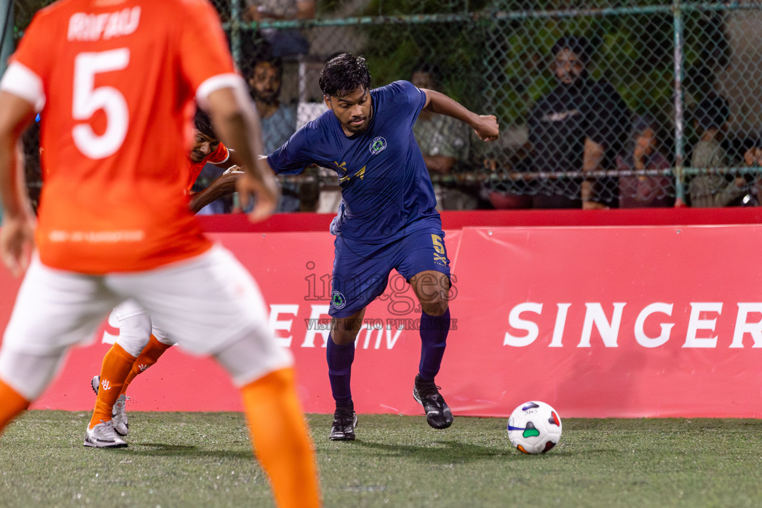 Club Immigration vs Dhiraagu
 in Club Maldives Cup 2024 held in Rehendi Futsal Ground, Hulhumale', Maldives on Tuesday, 24th September 2024. 
Photos: Hassan Simah / images.mv