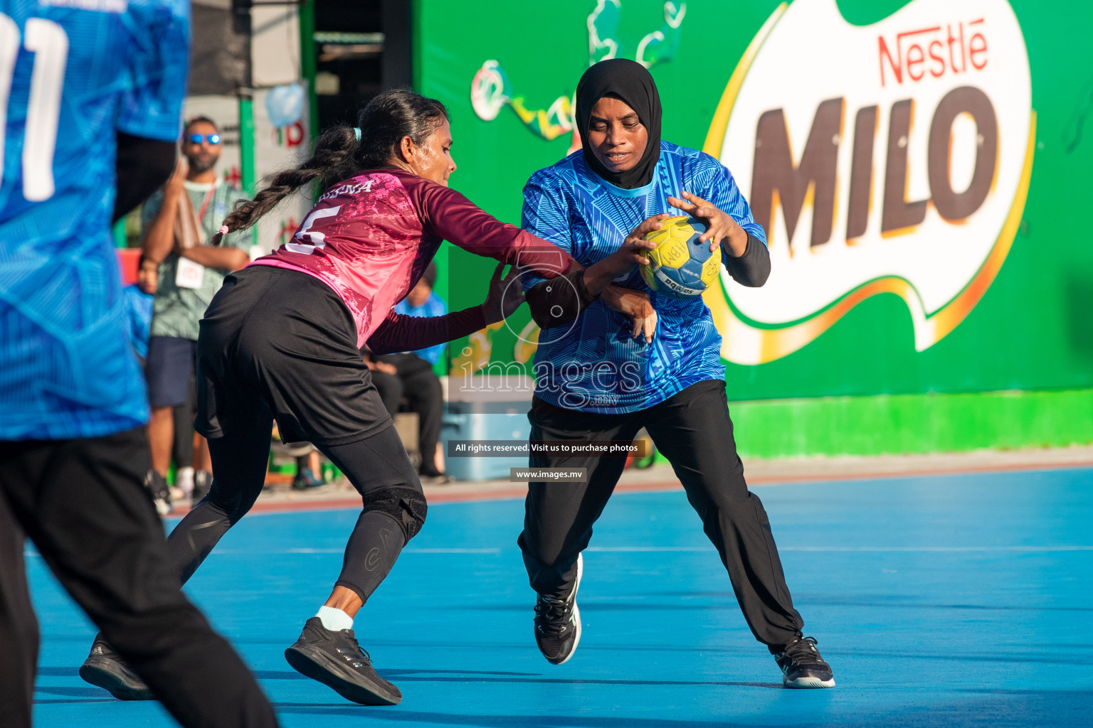 Day 10 of 6th MILO Handball Maldives Championship 2023, held in Handball ground, Male', Maldives on 29th May 2023 Photos: Nausham Waheed/ Images.mv