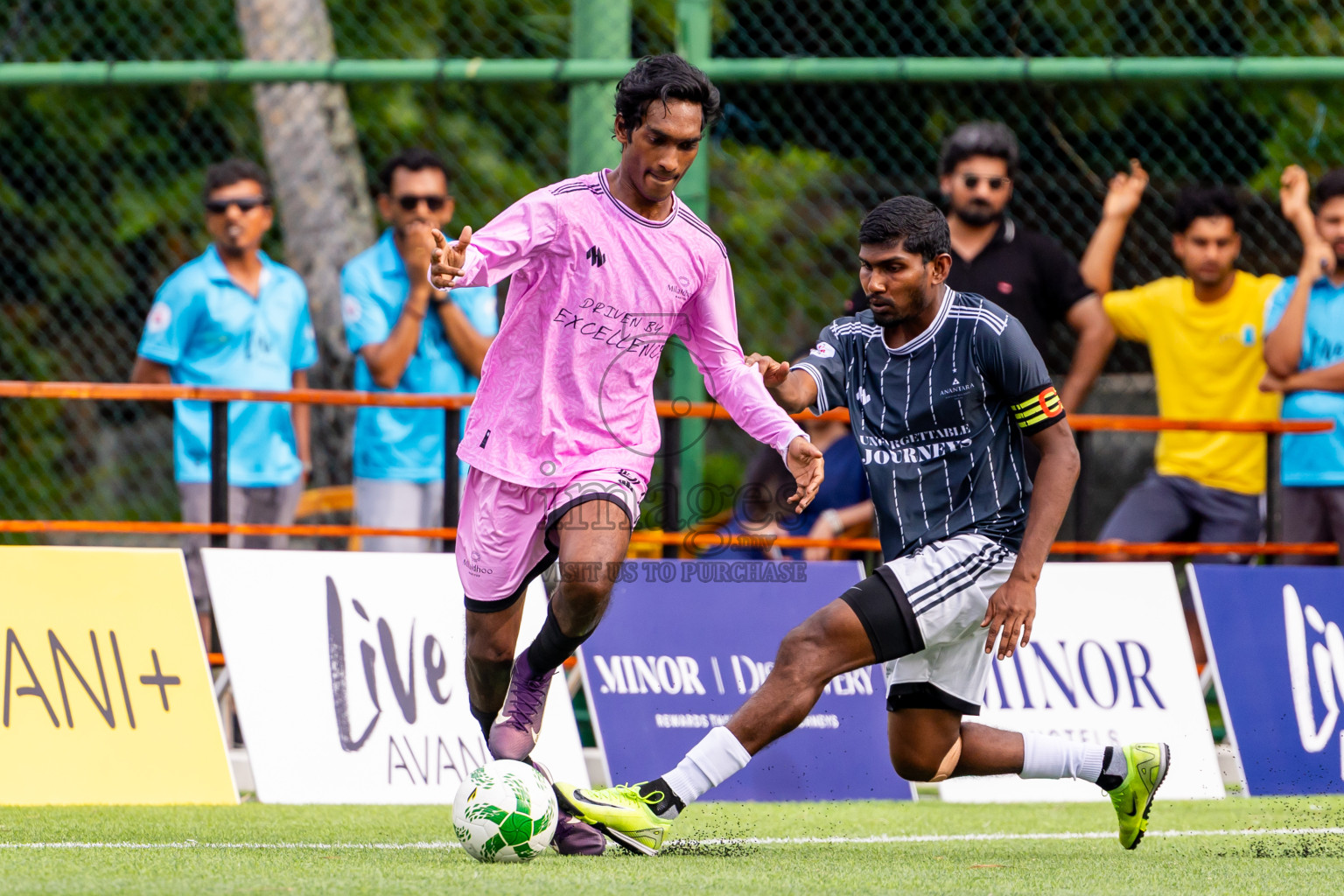 Milaidhoo vs Anantara in Semi Finals of Resort League 2025 (Baa Zone) was held on Wednesday, 16th July 2025 in Avani+ Fares Maldives Resort, Baa Atoll, Maldives. Photos: Nausham Waheed  / images.mv