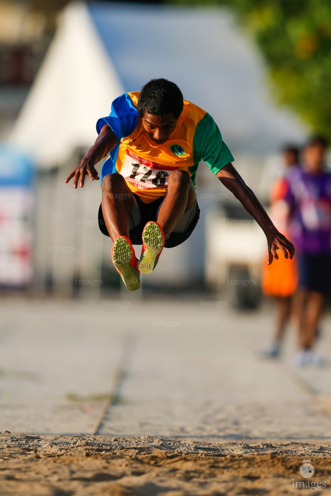 Day 1 of 26th National Athletics Championship in Male', Maldives, Thursday, October. 06, 2016.  (Images.mv Photo/ Hussain Sinan).