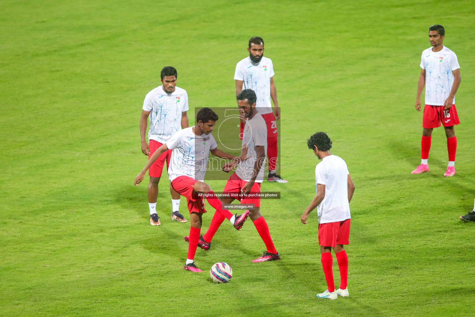 Maldives vs Bhutan in SAFF Championship 2023 held in Sree Kanteerava Stadium, Bengaluru, India, on Wednesday, 22nd June 2023. Photos: Nausham Waheed / images.mv