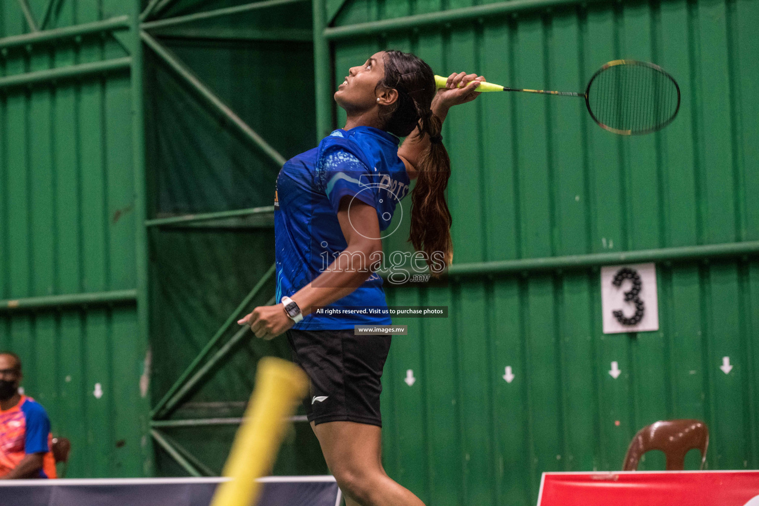 Day 5 of Badminton association mixed group championship 2021 held in Male', Maldives Photos by Nausham Waheed