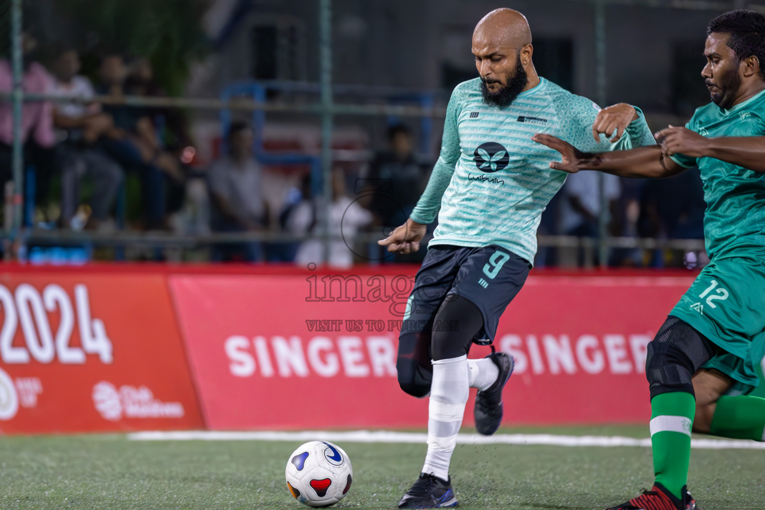 Team Dharumavantha vs Hiya Club in Club Maldives Classic 2024 held in Rehendi Futsal Ground, Hulhumale', Maldives on Sunday, 8th September 2024. 
Photos: Ismail Thoriq / images.mv