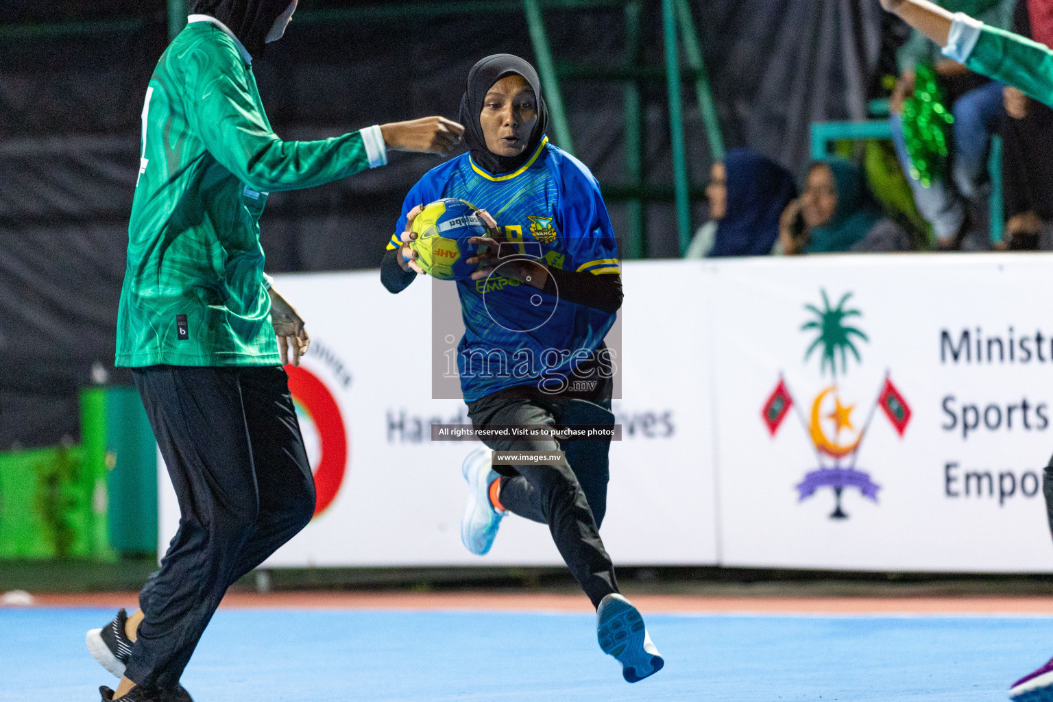 Day 1 of 7th Inter-Office/Company Handball Tournament 2023, held in Handball ground, Male', Maldives on Friday, 16th September 2023 Photos: Nausham Waheed/ Images.mv