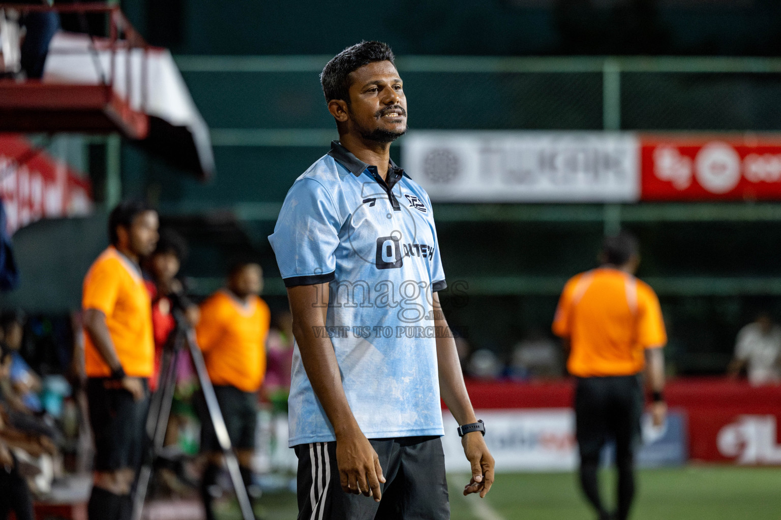 F Bilehdhoo VS F Feeali in Day 21 of Golden Futsal Challenge 2025 was held on Saturday, 25 January 2025, in Hulhumale', Maldives. 
Photos: Hassan Simah / images.mv