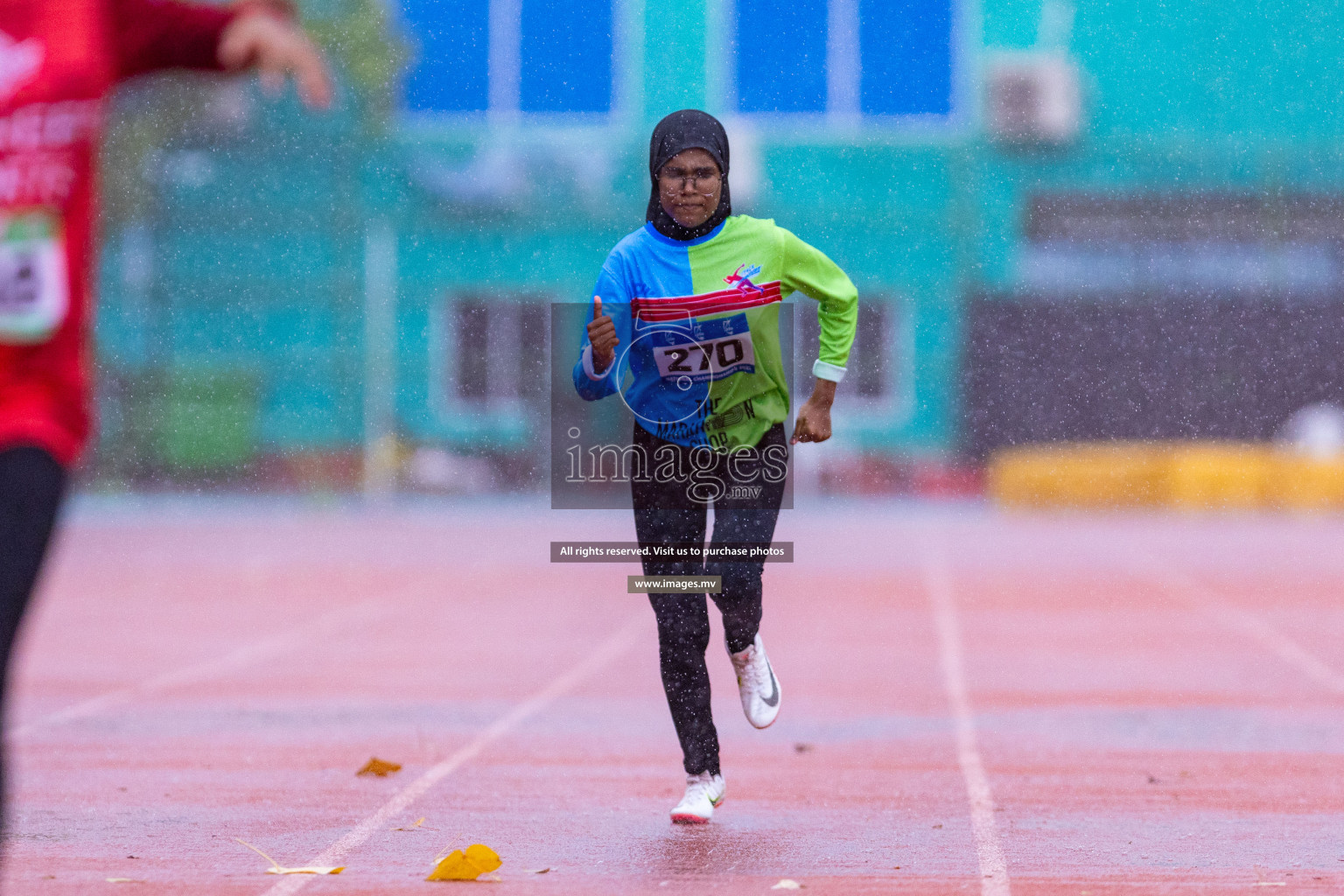 Day 2 of National Athletics Championship 2023 was held in Ekuveni Track at Male', Maldives on Friday, 24th November 2023. Photos: Nausham Waheed / images.mv