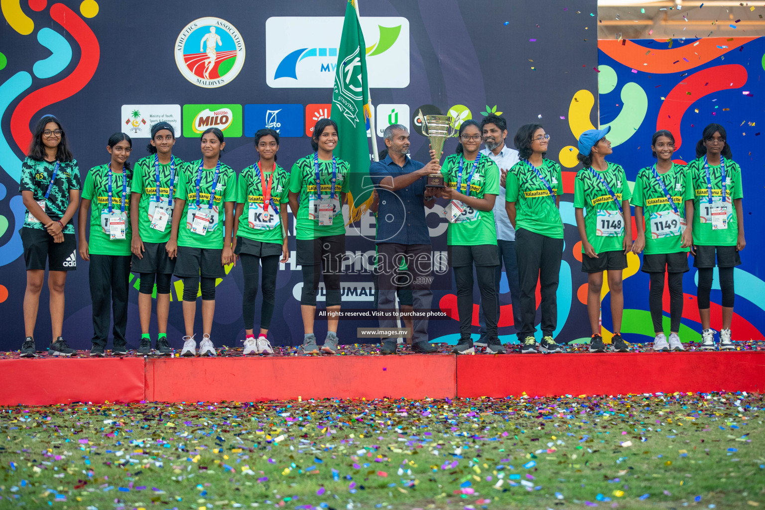 Final Day of Inter School Athletics Championship 2023 was held in Hulhumale' Running Track at Hulhumale', Maldives on Friday, 19th May 2023. Photos: Nausham Waheed / images.mv