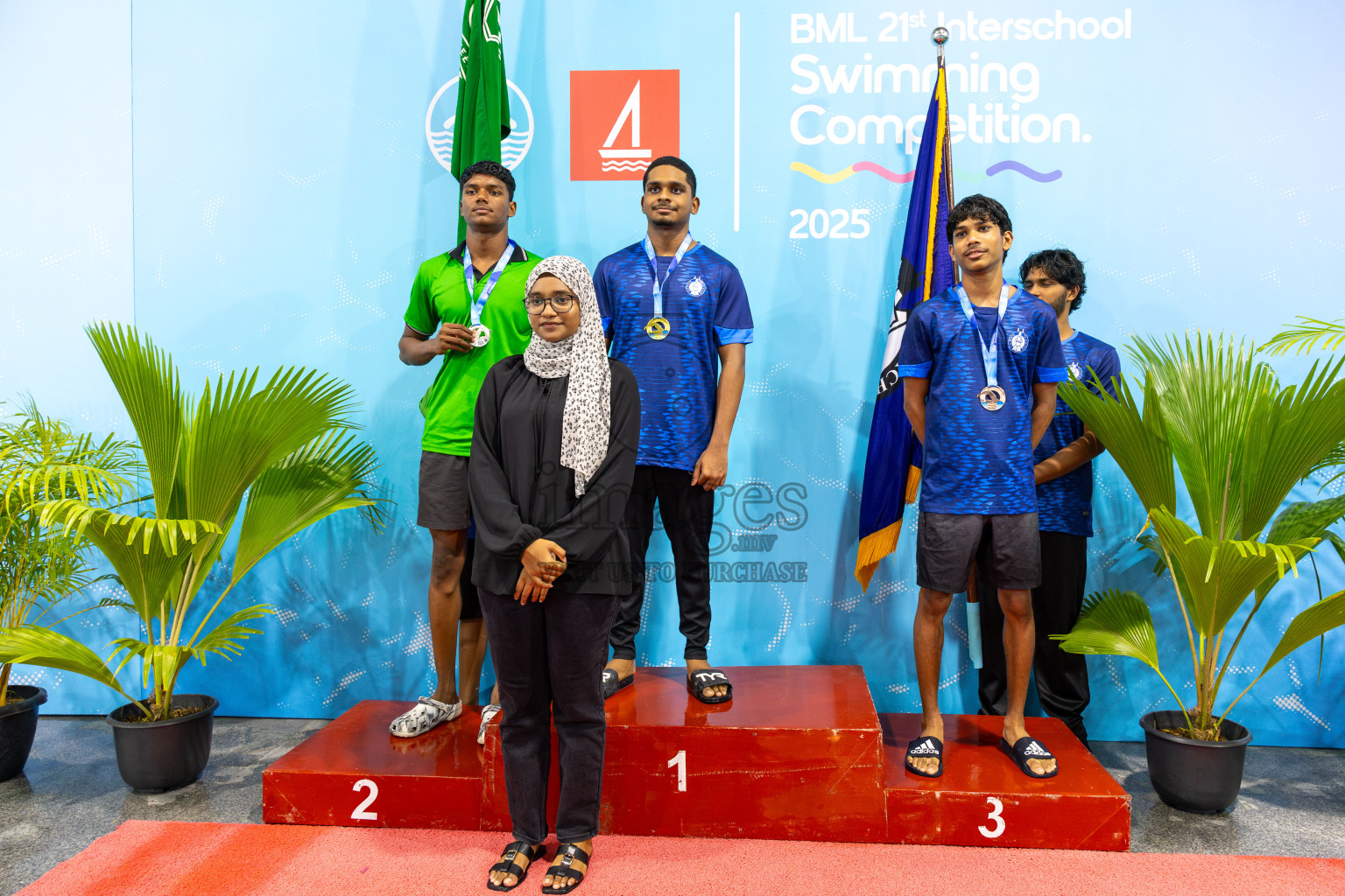 Day 5 of BML 21st Interschool Swimming Competition 2025 was held in Hulhumale' Swimming Pool, Hulhumale', Maldives on Wednesday, 15th October 2025.
Photos: Ismail Thoriq, Hassan Simah / images.mv