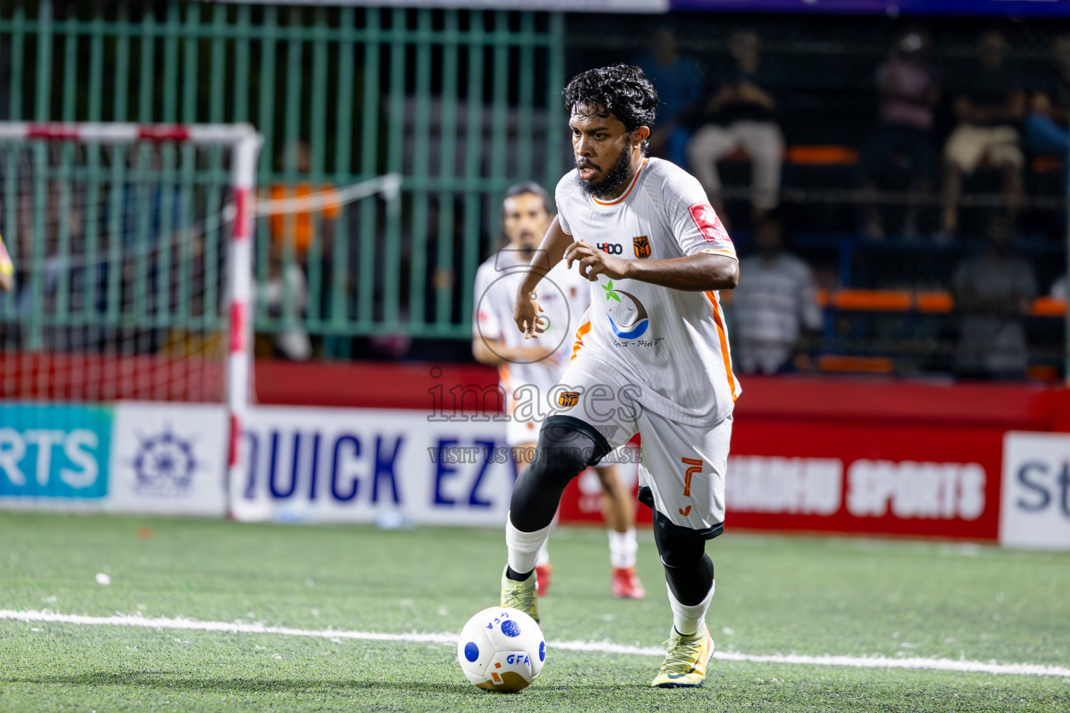 Th Hirilandhoo vs Th Buruni in Day 10 of Golden Futsal Challenge 2025 was held on Tuesday, 14th January 2025, in Hulhumale', Maldives Photos: Ismail Thoriq / images.mv